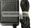 THOMSON 5-2360A AC ADAPTER 9VDC 450mA USED 2x5.5mm +(-) 90° Roun
